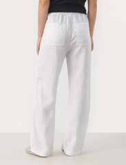Part Two - EniolaPW PA - linen trousers - bright white - 3