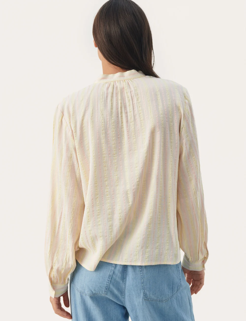 Part Two - EpokePW BL - långärmade blusar - sunlight shine stripe - 4