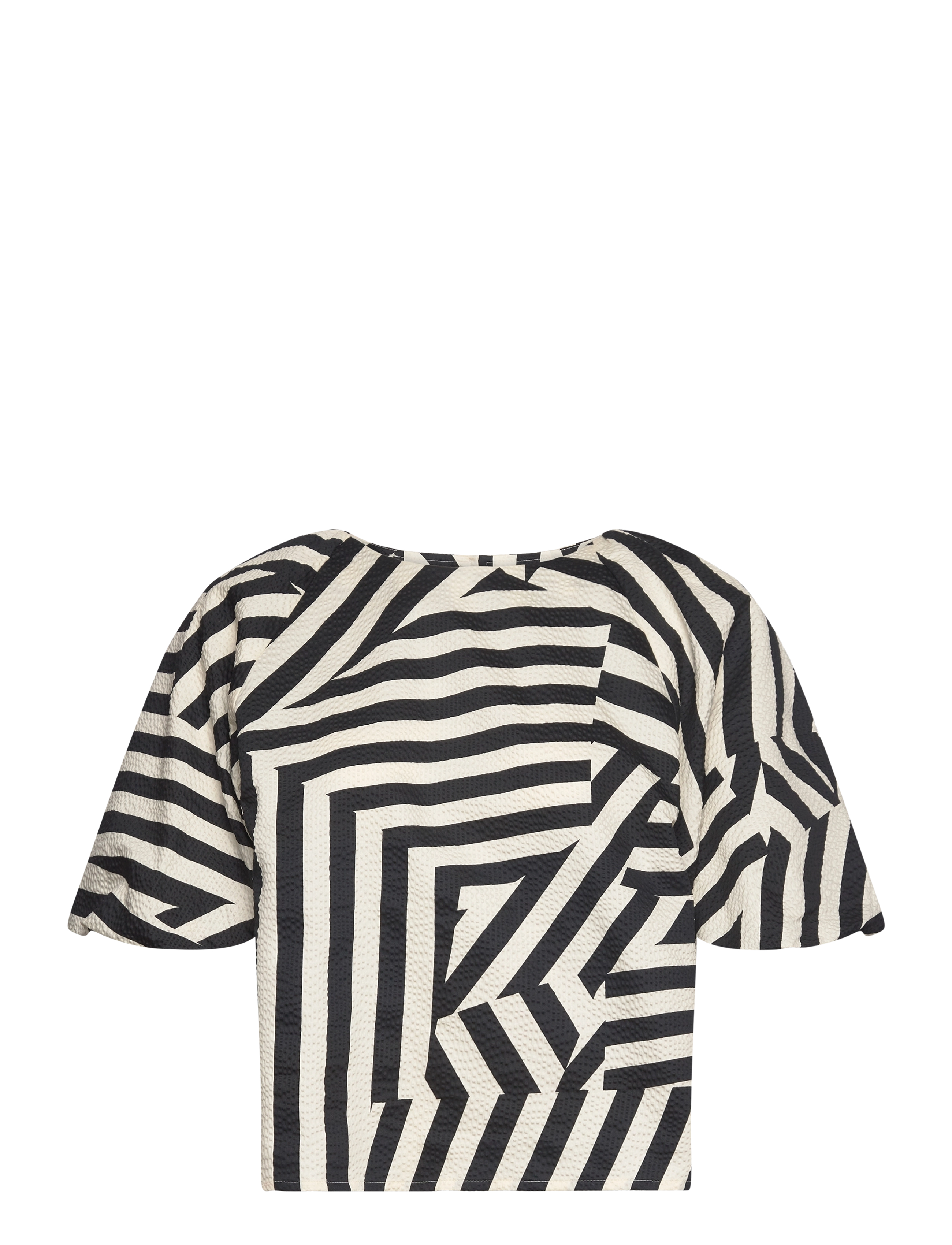 Part Two EstermarinePW BL - Bluser & Skjorter - DECONSTRUCTED STRIPE / black