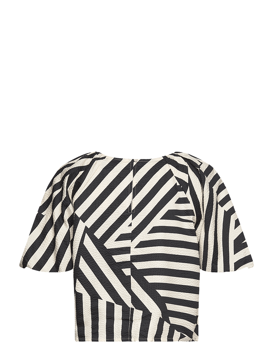 Part Two - EstermarinePW BL - lühikeste varrukatega pluusid - deconstructed stripe - 2