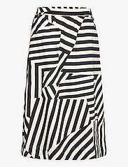 Part Two - EmmelinePW SK - midi skirts - deconstructed stripe - 0