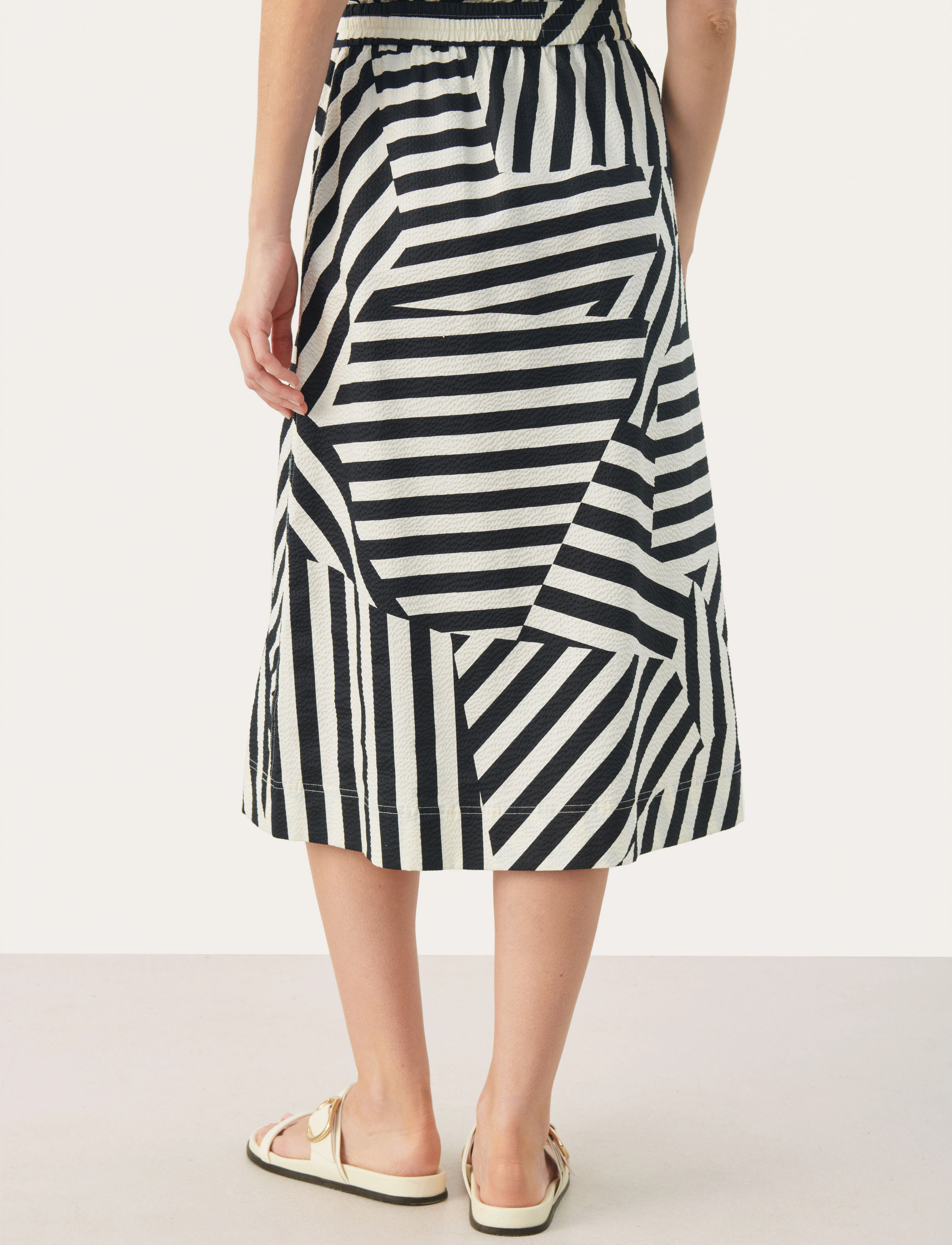 Part Two - EmmelinePW SK - midi röcke - deconstructed stripe - 3