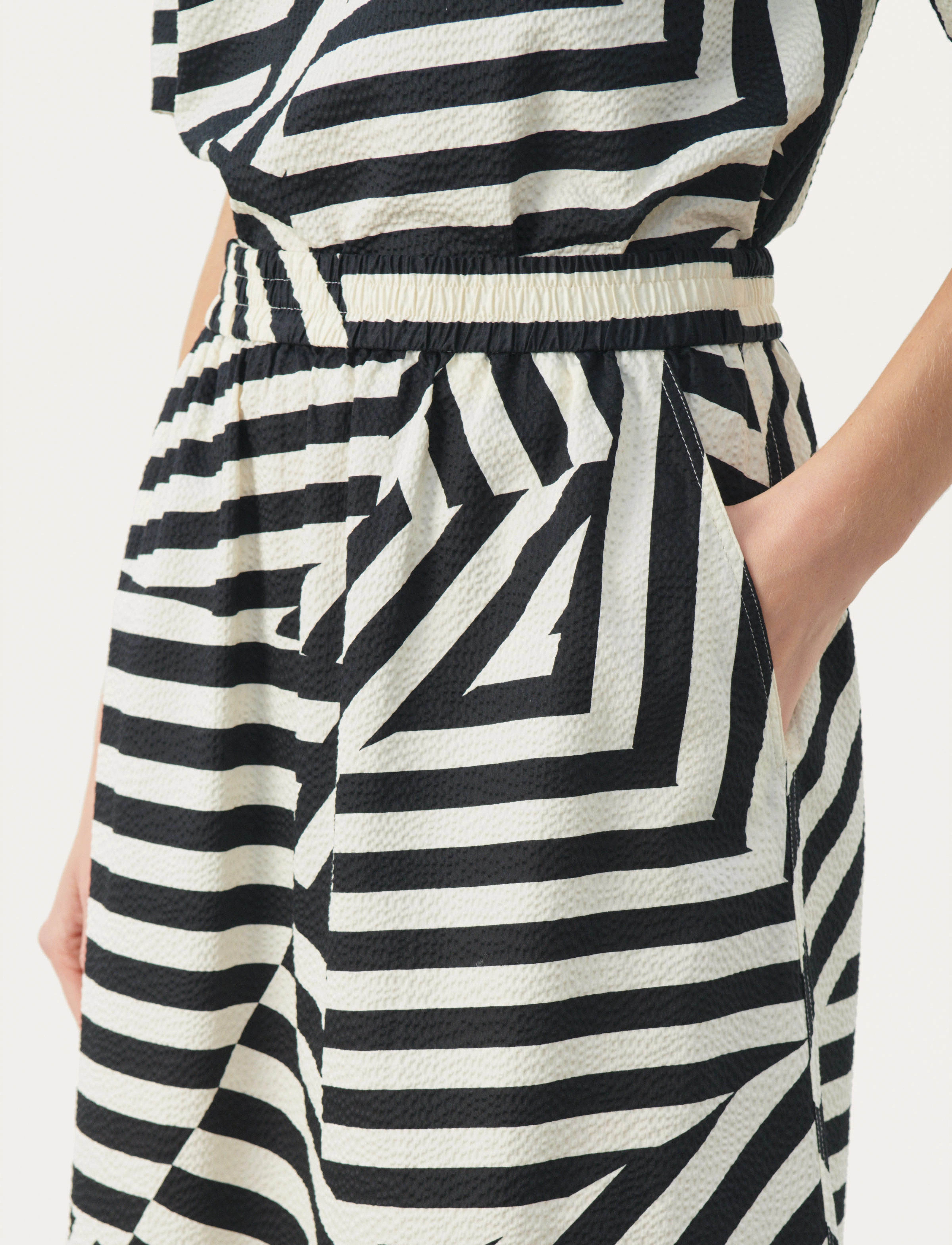 Part Two - EmmelinePW SK - midi röcke - deconstructed stripe - 4