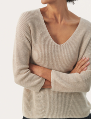 Part Two - EtronaPW PU - pullover - natural linen - 4