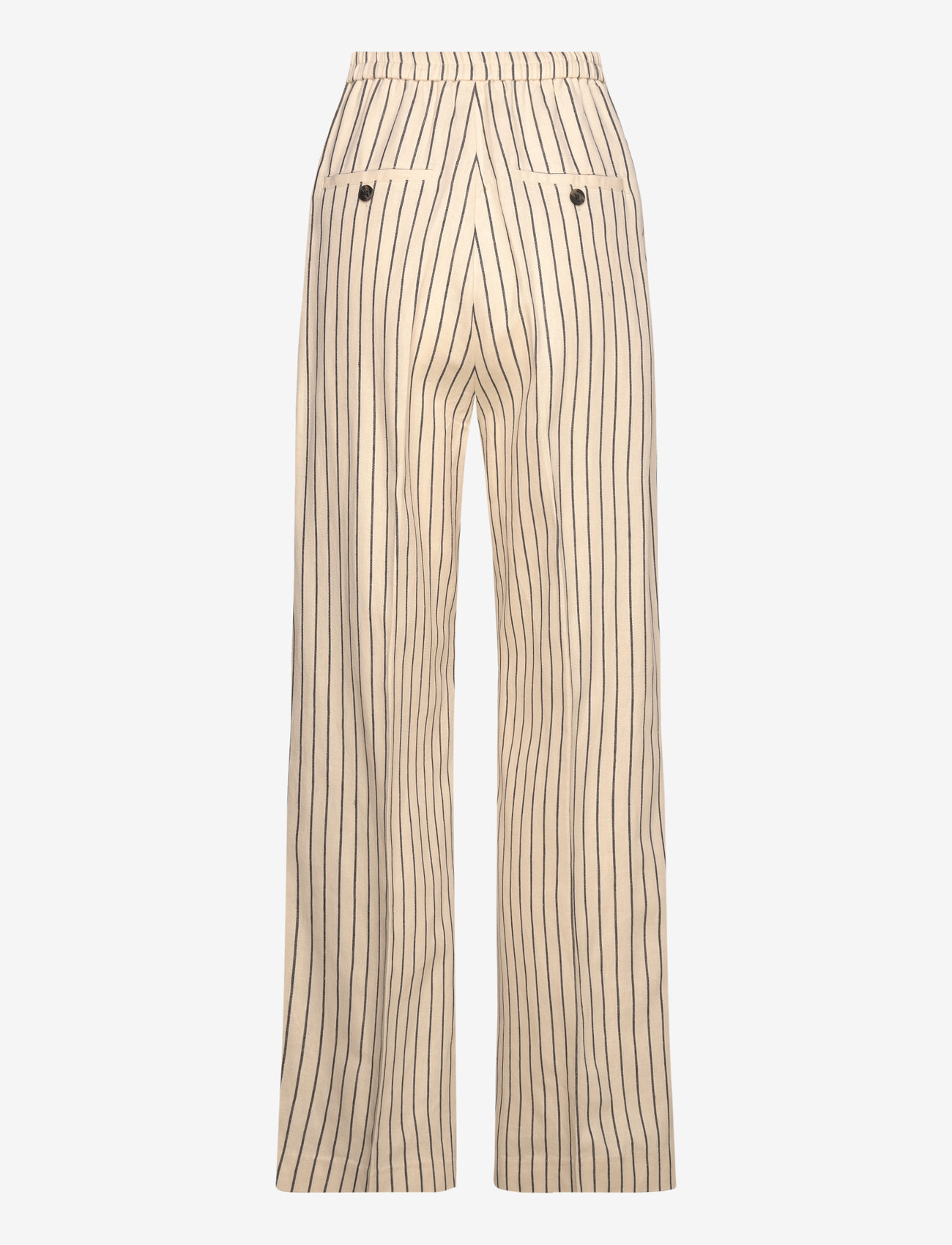 Part Two - EleanaPW PA - leinenhosen - dark navy stripe - 2