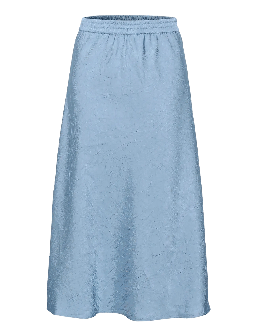 Part Two - EjsaPW SK - satinröcke - faded denim - 1