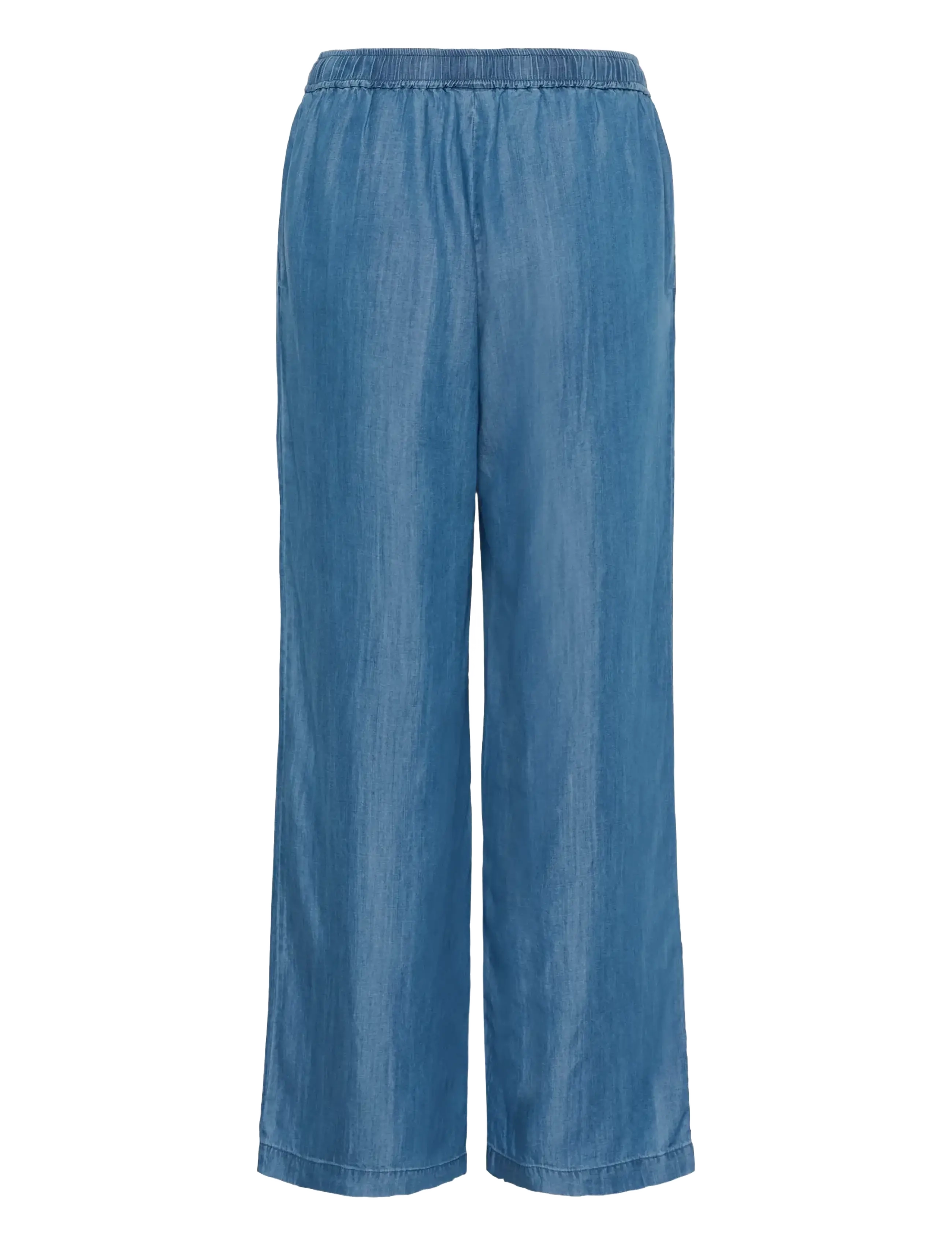 Part Two - CibellPW PA - leveälahkeiset housut - medium blue denim - 2