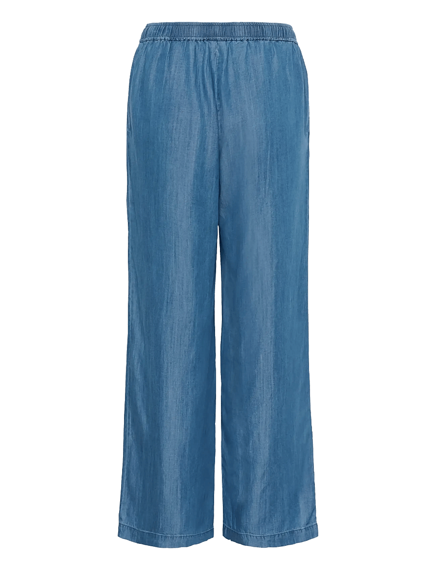 Part Two - CibellPW PA - hosen mit weitem bein - medium blue denim - 2