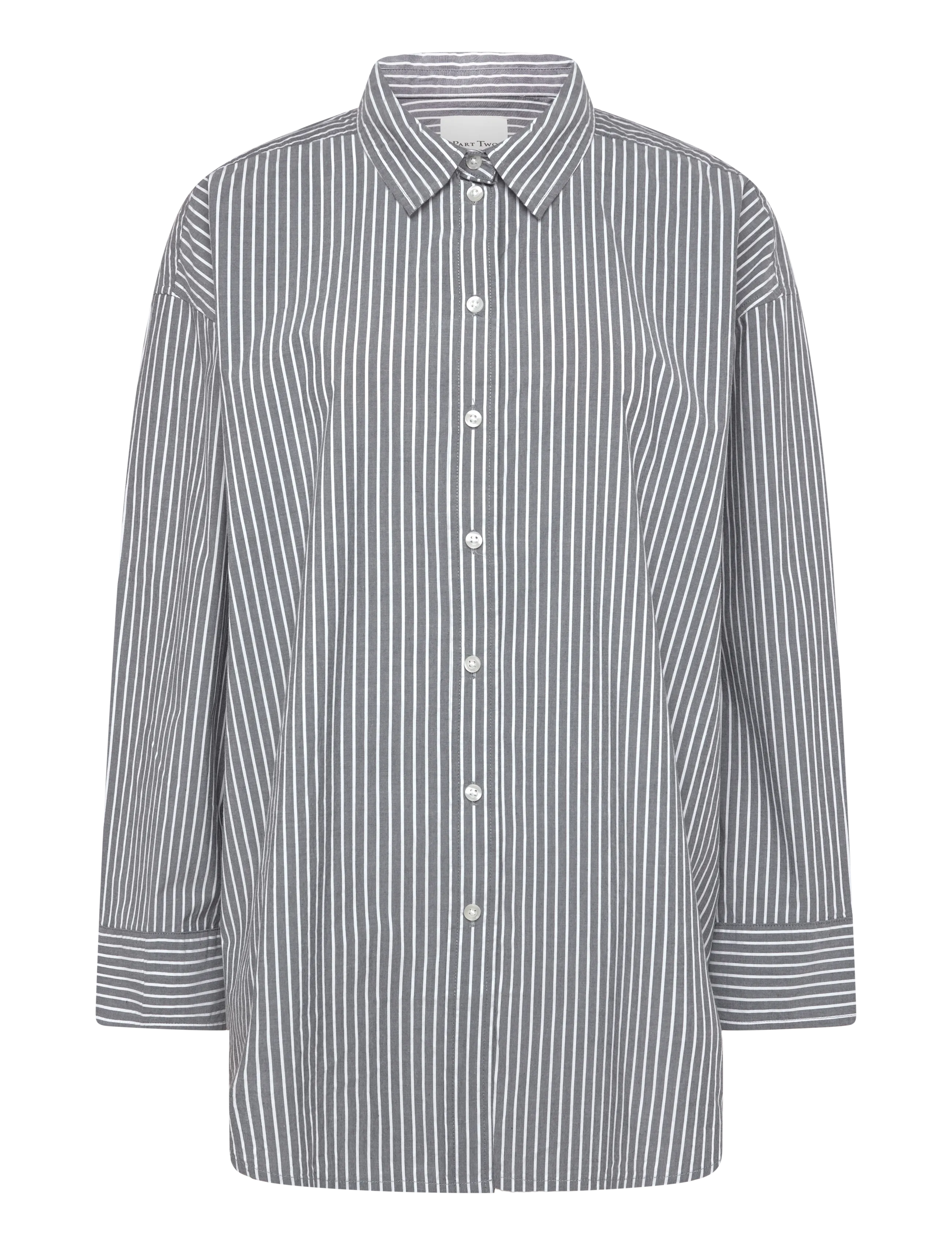 Part Two SavannaPW SH - Part Two - AFTER MIDNIGHT STRIPE / grey