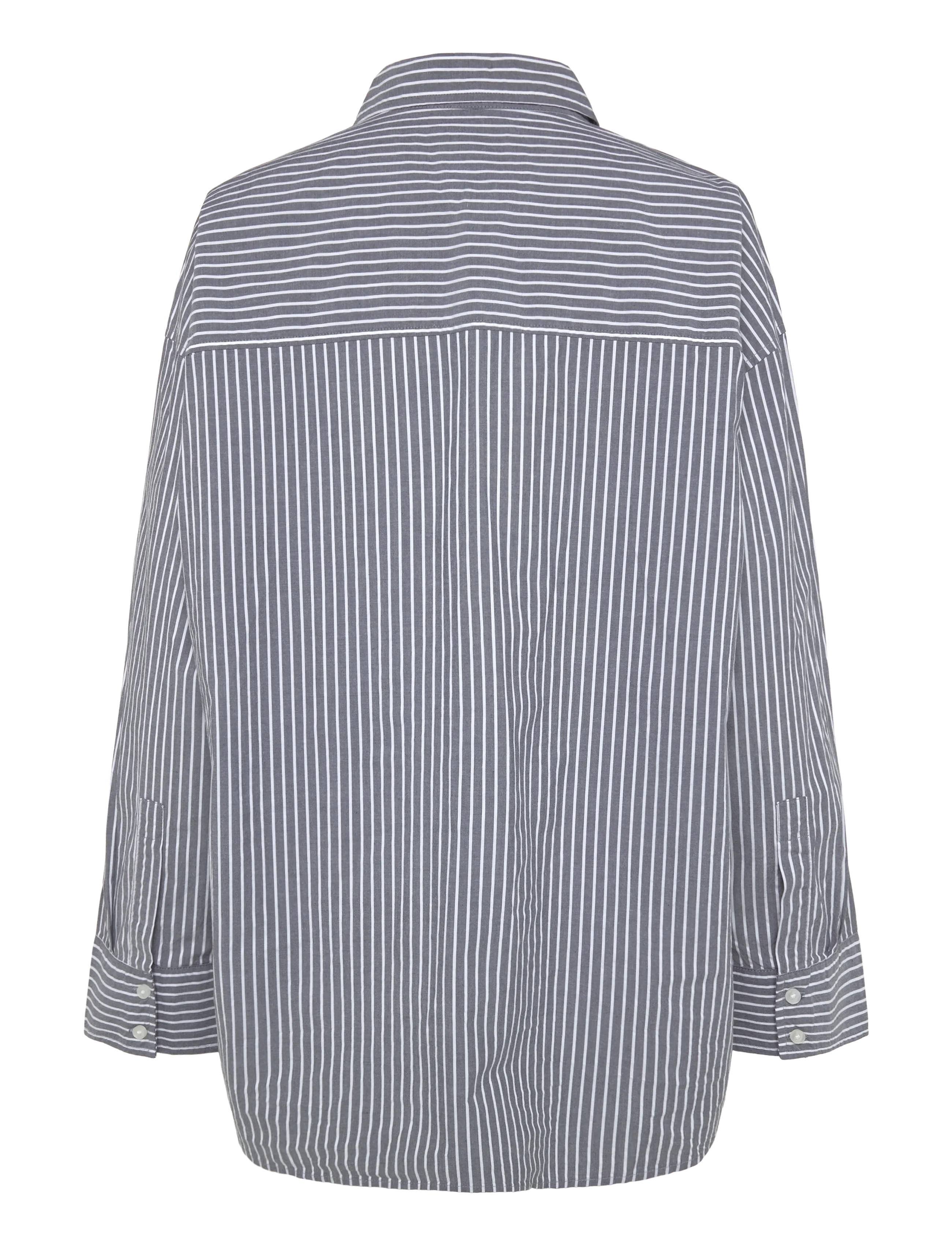 Part Two - SavannaPW SH - langærmede skjorter - after midnight stripe - 1