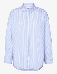 Part Two - SavannaPW SH - langermede skjorter - blue stripe - 0