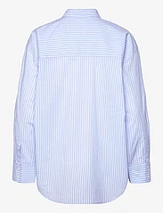 Part Two - SavannaPW SH - langærmede skjorter - blue stripe - 1