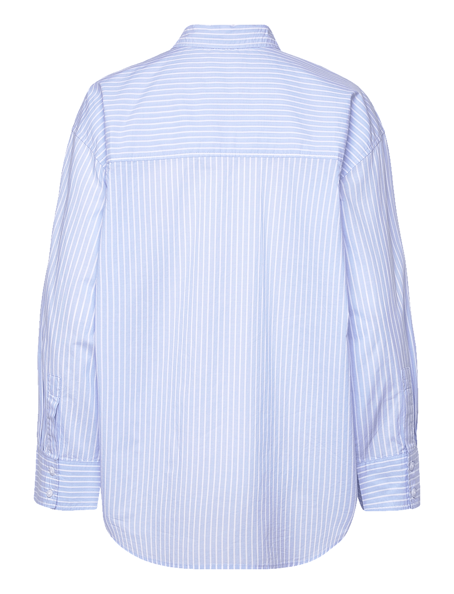 Part Two - SavannaPW SH - pikkade varrukatega särgid - blue stripe - 2