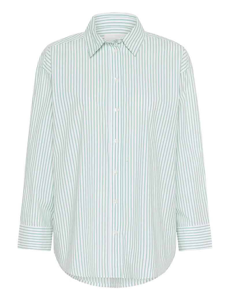 Part Two - SavannaPW SH - långärmade skjortor - feldspar stripe - 1