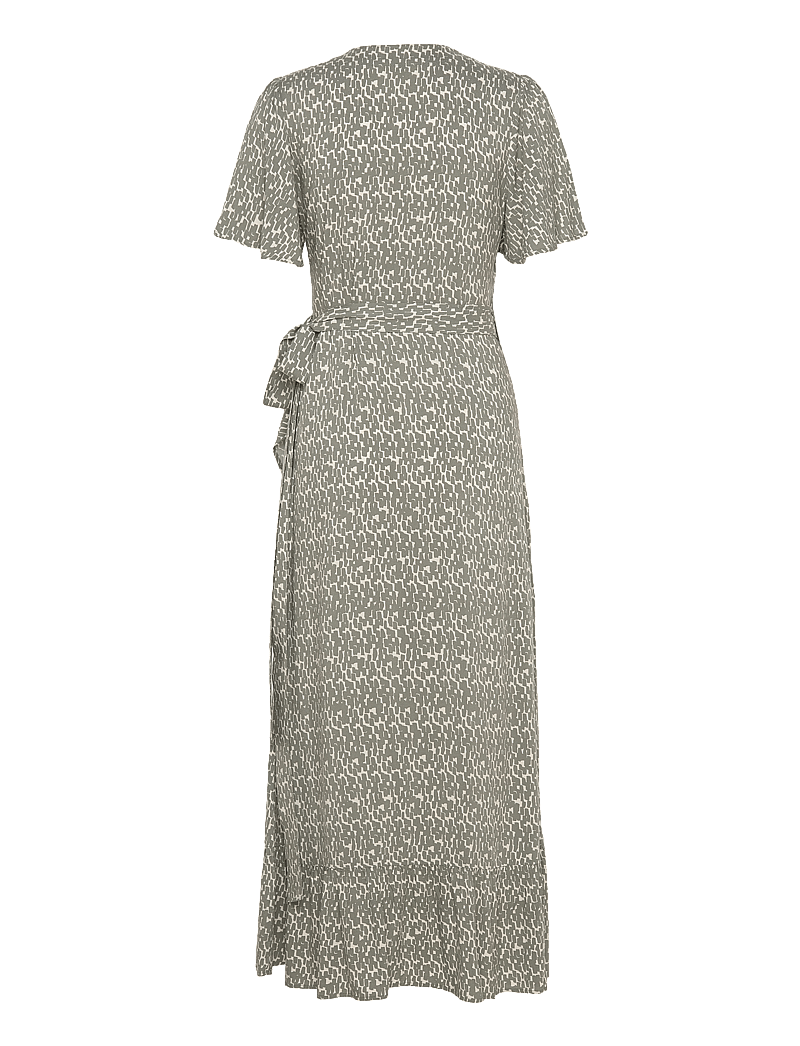 Part Two - ClarinaPW DR - sommerkjoler - agave green graphic print - 2