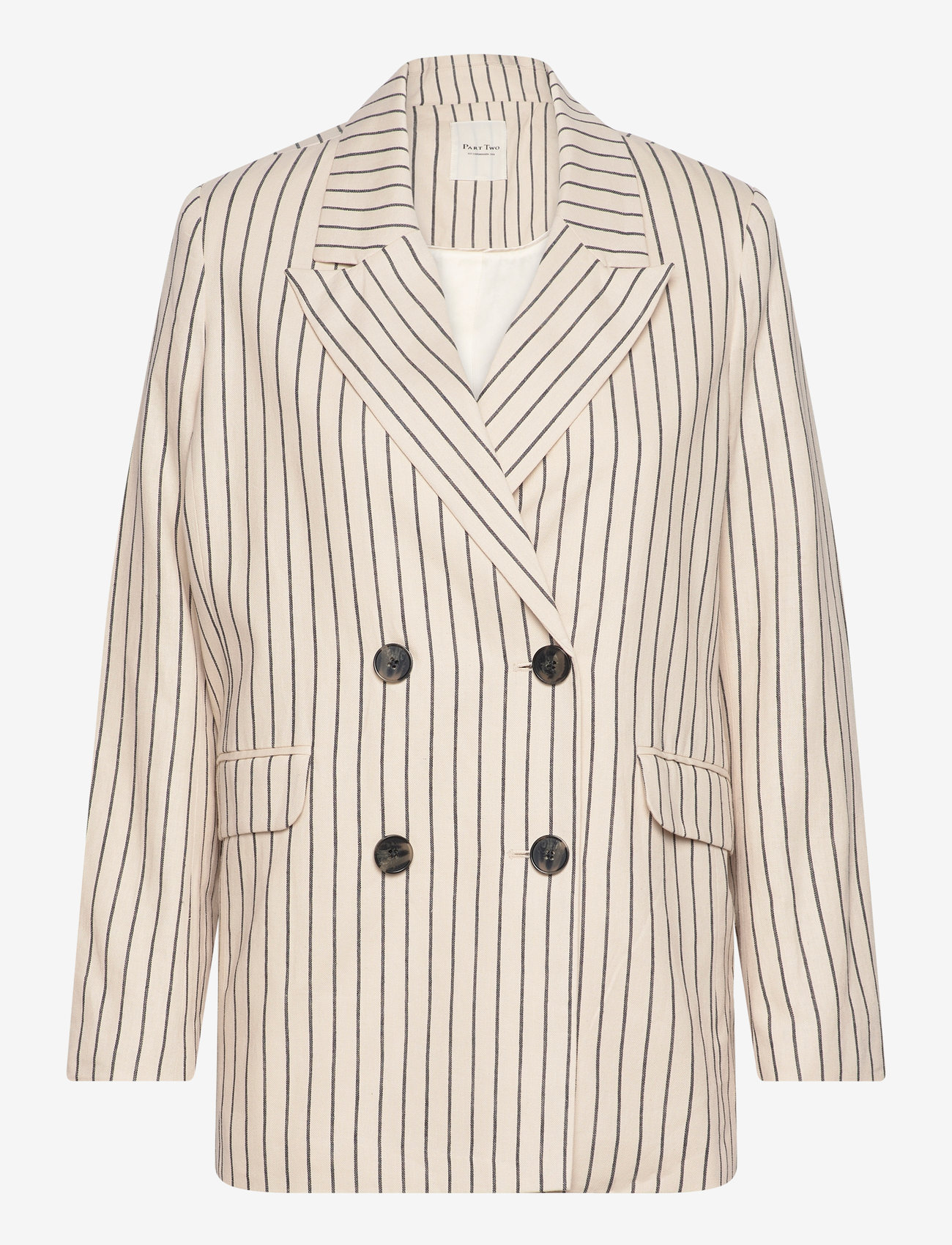 Part Two - SinePW BZ - zweireihige blazer - dark navy stripe - 0