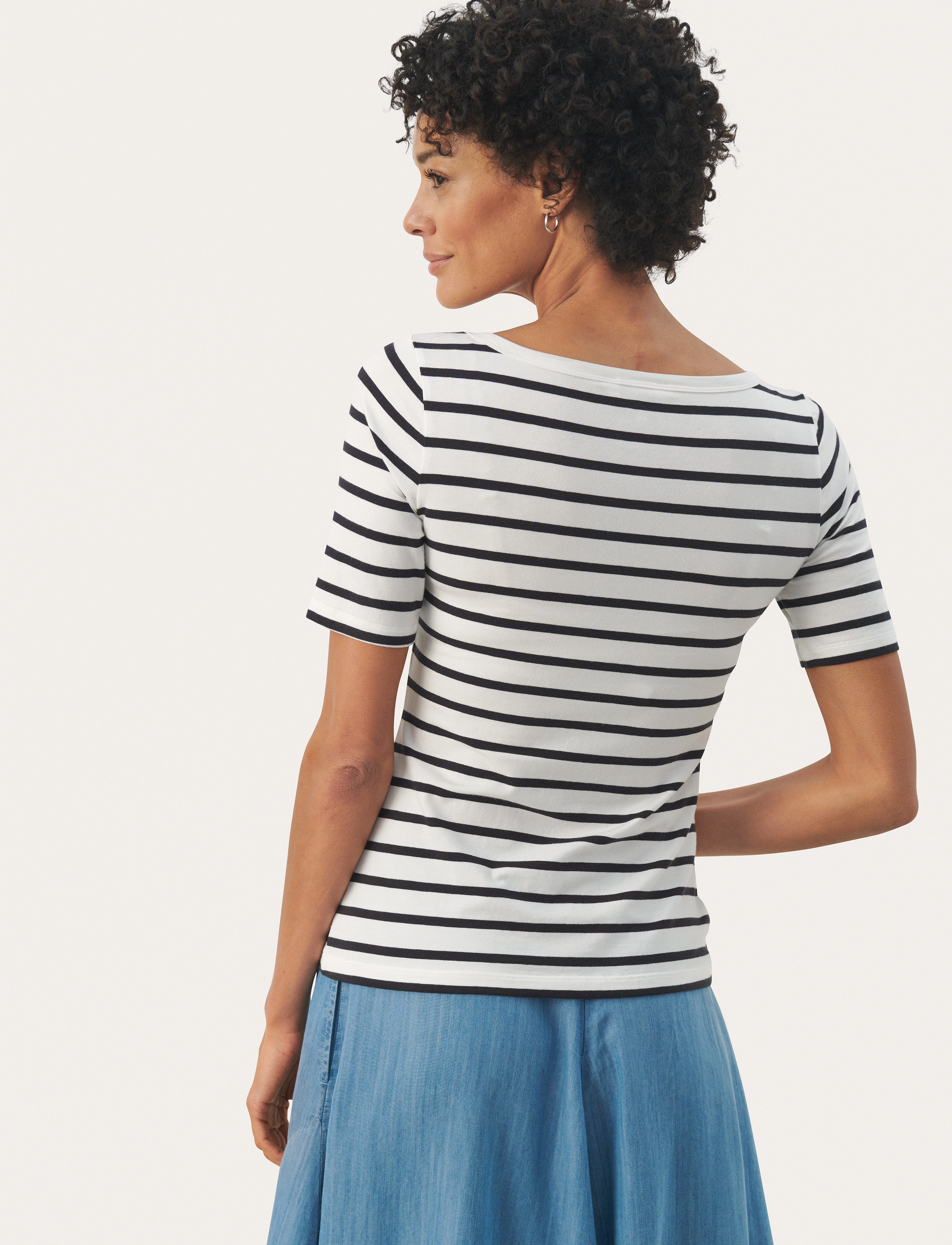 Part Two - EamajaPW TS - dark navy stripe - 4