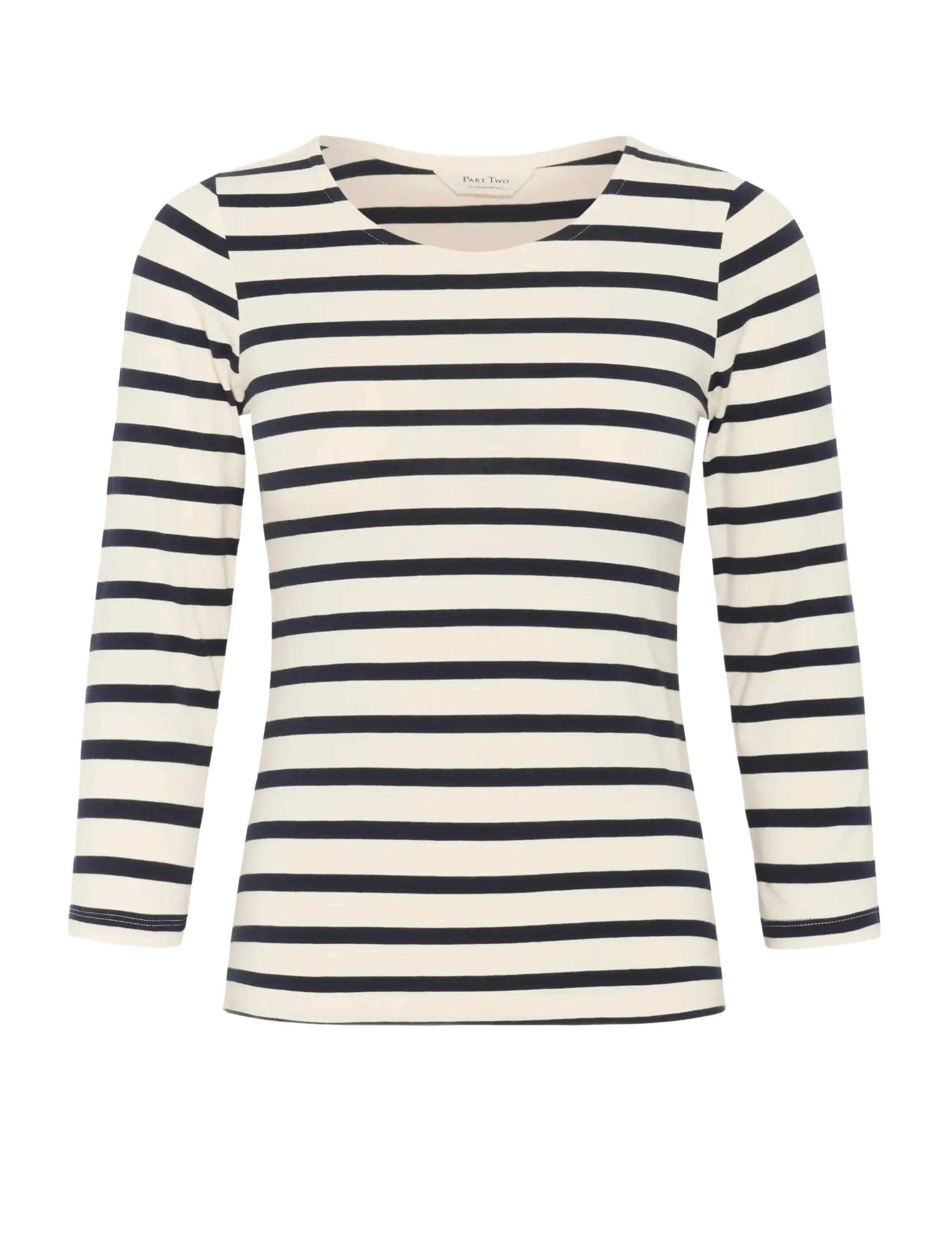 NAVY AND WHITE STRIPE