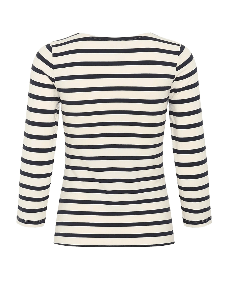 Part Two - EmelPW TS - langärmlige tops - navy and white stripe - 2