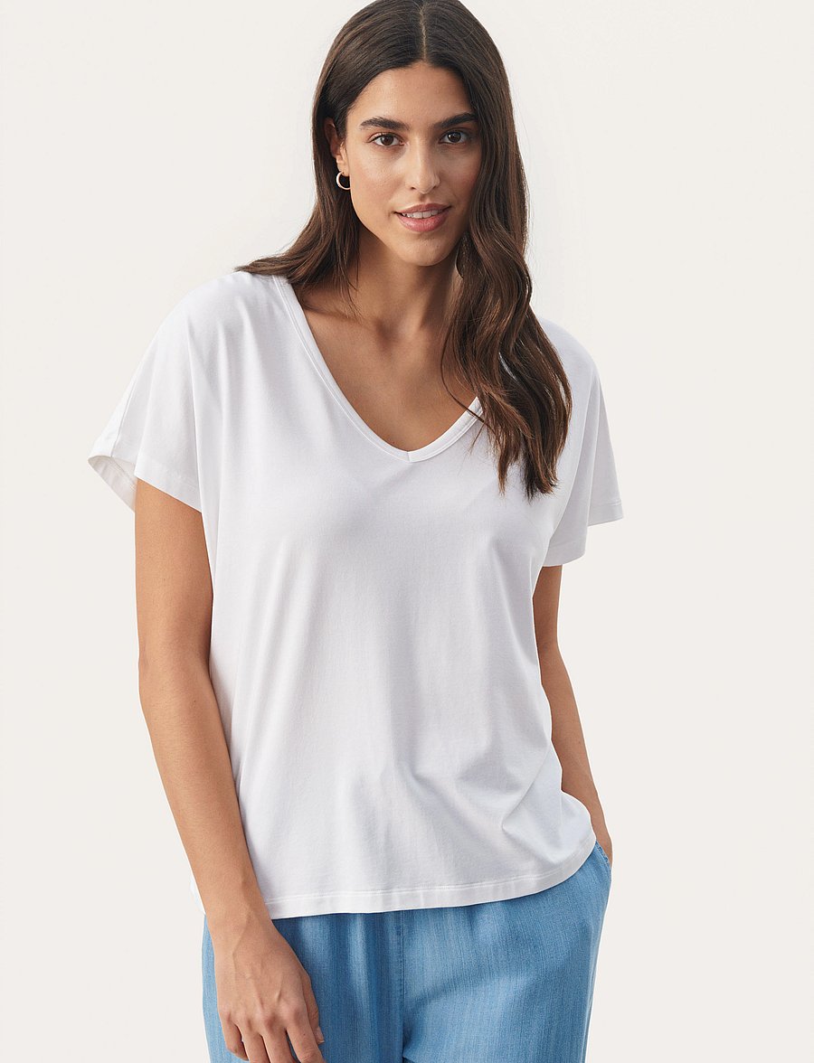 Part Two - EvenyePW TS - t-skjorter - bright white - 0