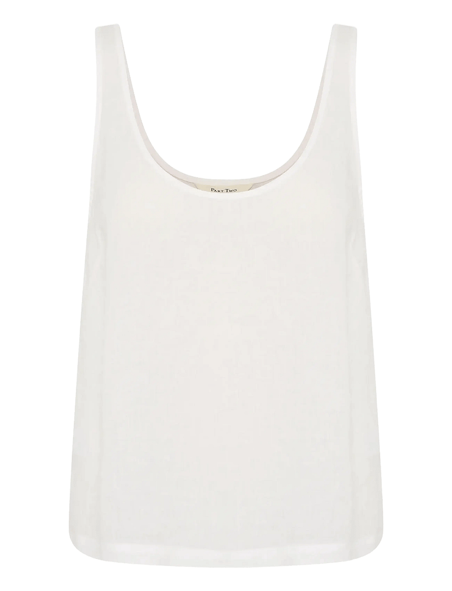 Part Two - GenelliePW TO - Ärmellose tops - bright white - 1