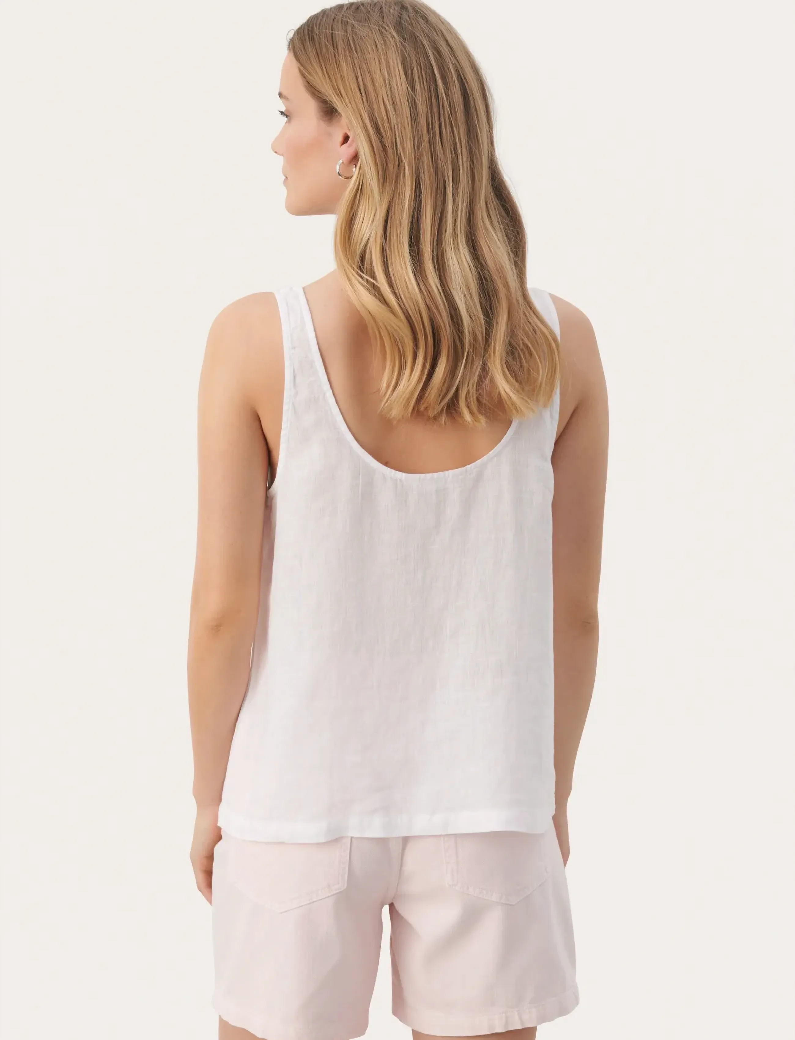 Part Two - GenelliePW TO - ermeløse topper - bright white - 4