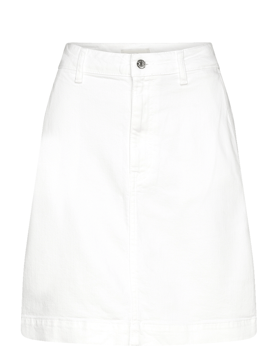 Part Two - EcePW SK - denim skirts - bright white - 1