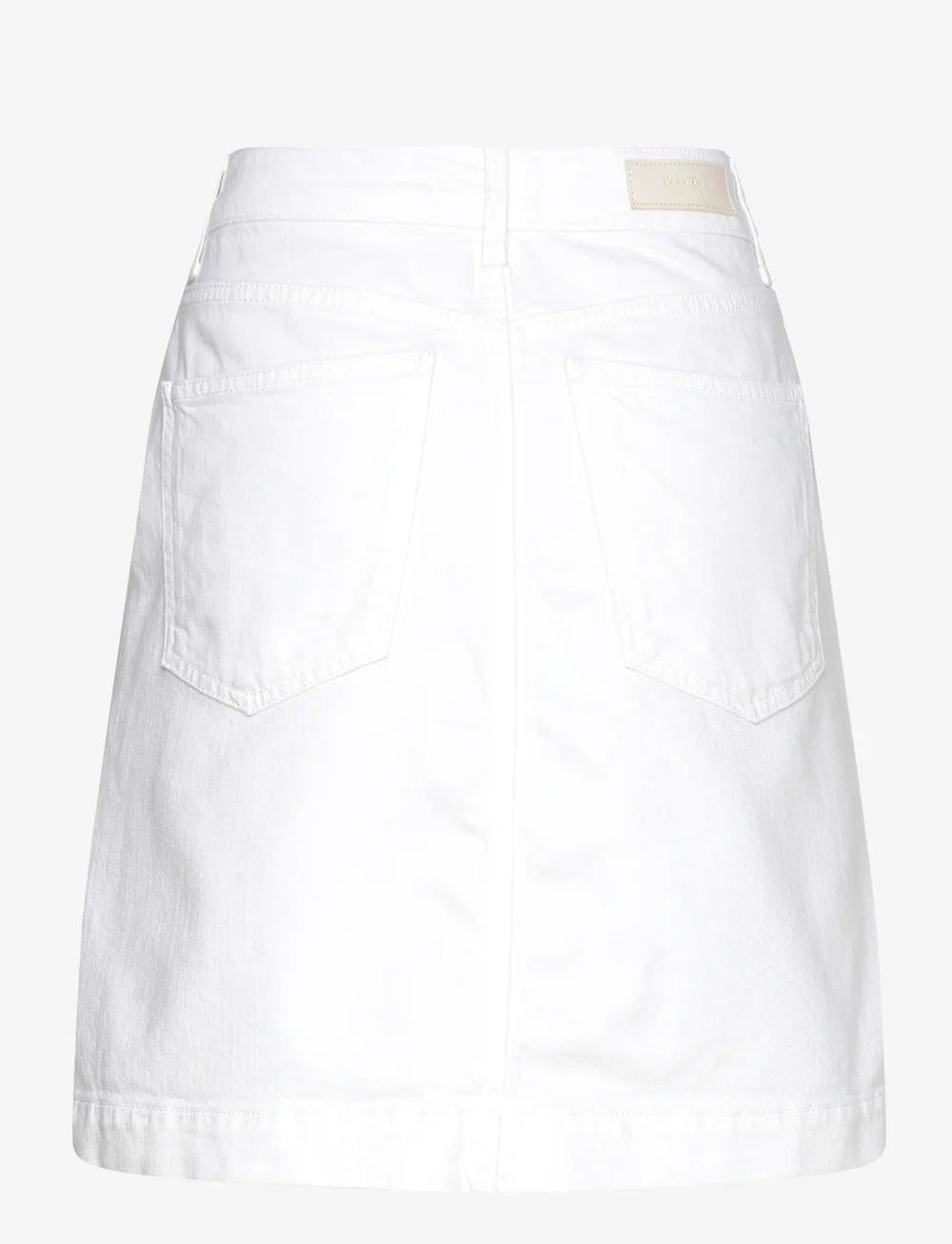 Part Two - EcePW SK - denimnederdele - bright white - 2