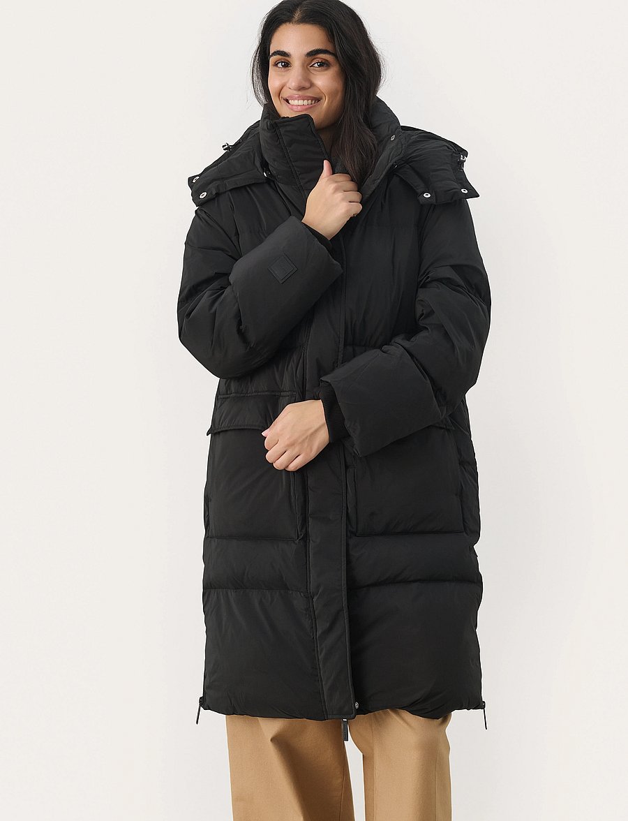 Part Two - LisannePW OTW - vinterjackor - black - 0