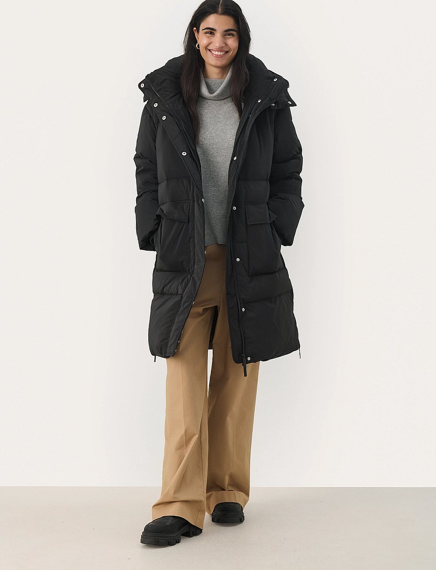 Part Two - LisannePW OTW - vinterjackor - black - 5