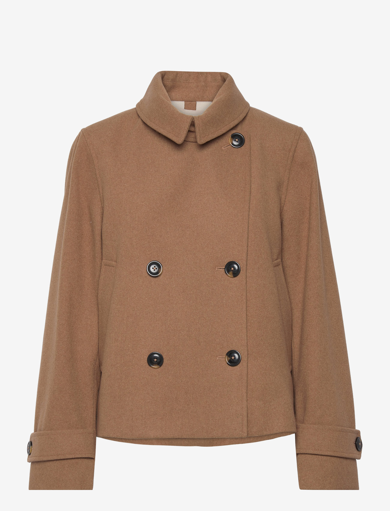 Part Two - LillianPW OTW - winterjacken - dark camel melange - 0