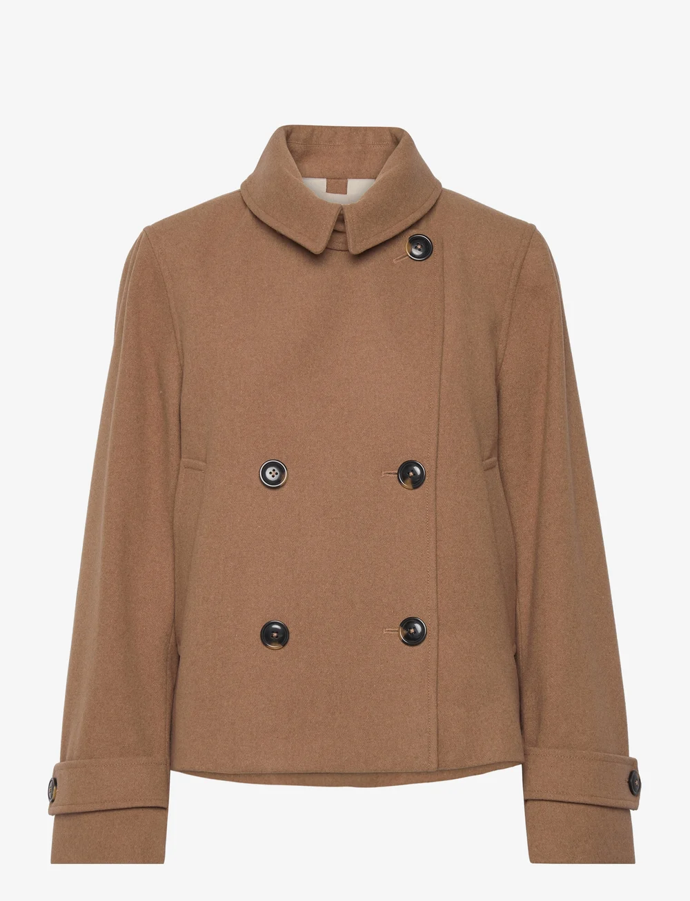 Part Two - LillianPW OTW - vinterjackor - dark camel melange - 1