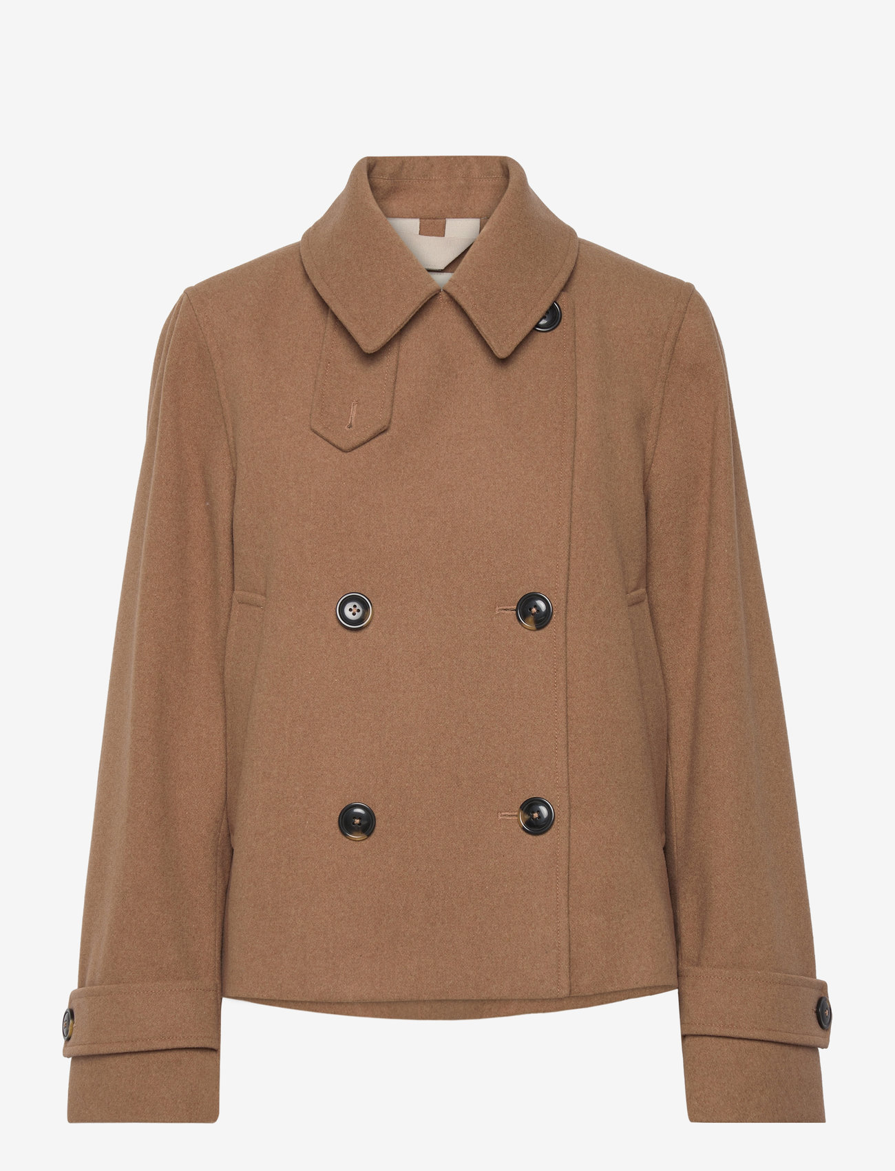 Part Two - LillianPW OTW - winterjacken - dark camel melange - 1