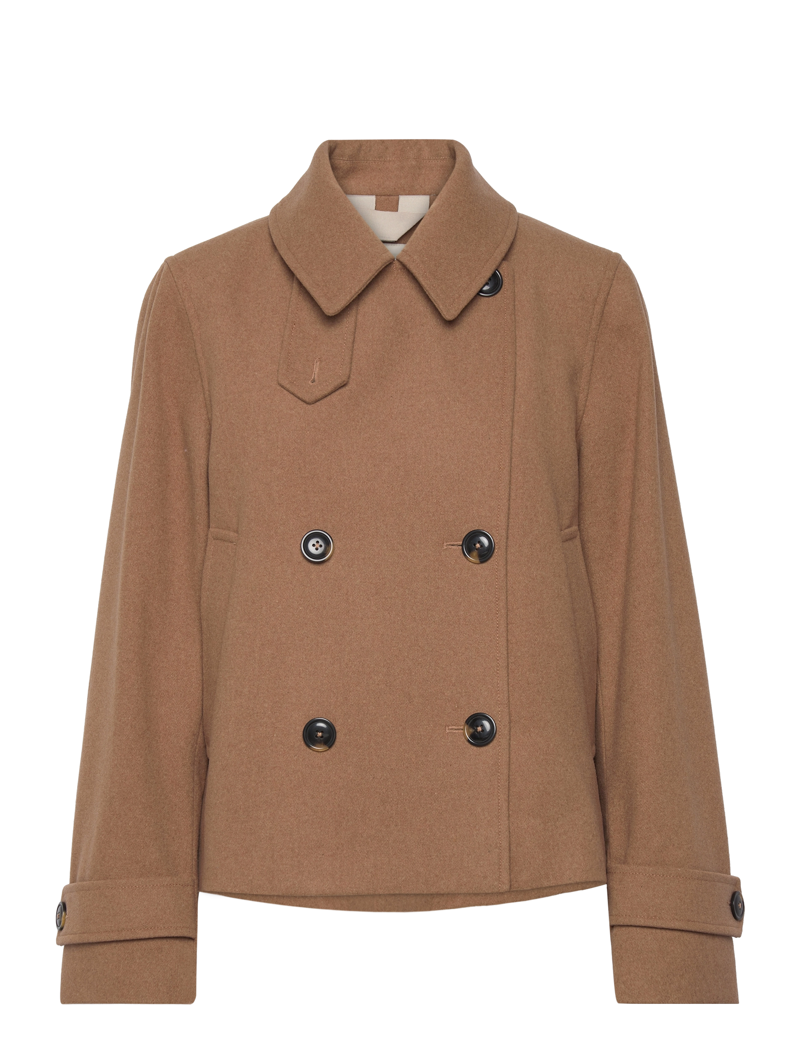 Part Two - LillianPW OTW - winterjacken - dark camel melange - 2