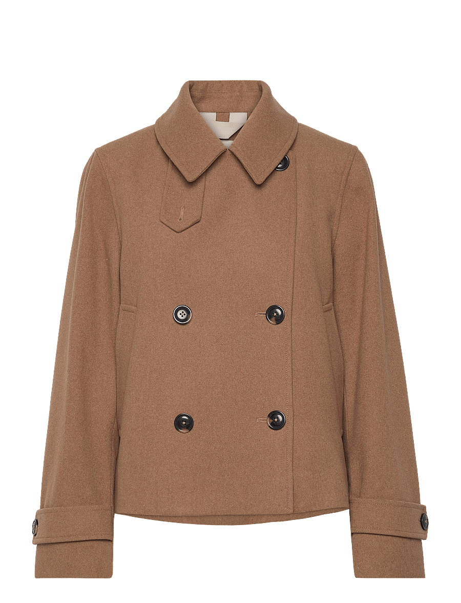 Part Two - LillianPW OTW - kurtki zimowe - dark camel melange - 2
