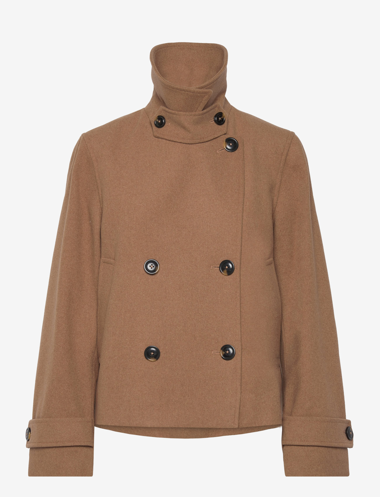 Part Two - LillianPW OTW - winterjacken - dark camel melange - 2