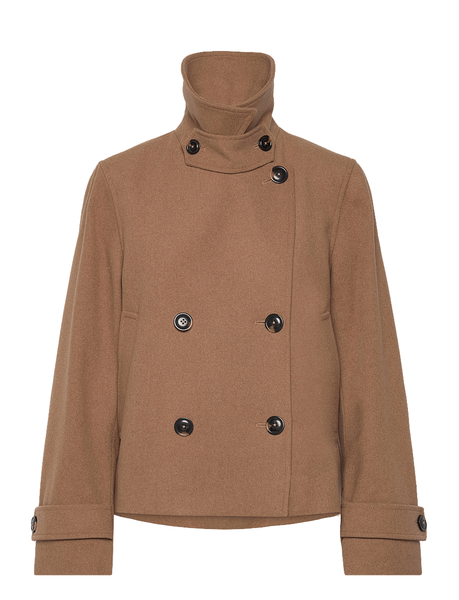 Part Two - LillianPW OTW - kurtki zimowe - dark camel melange - 3