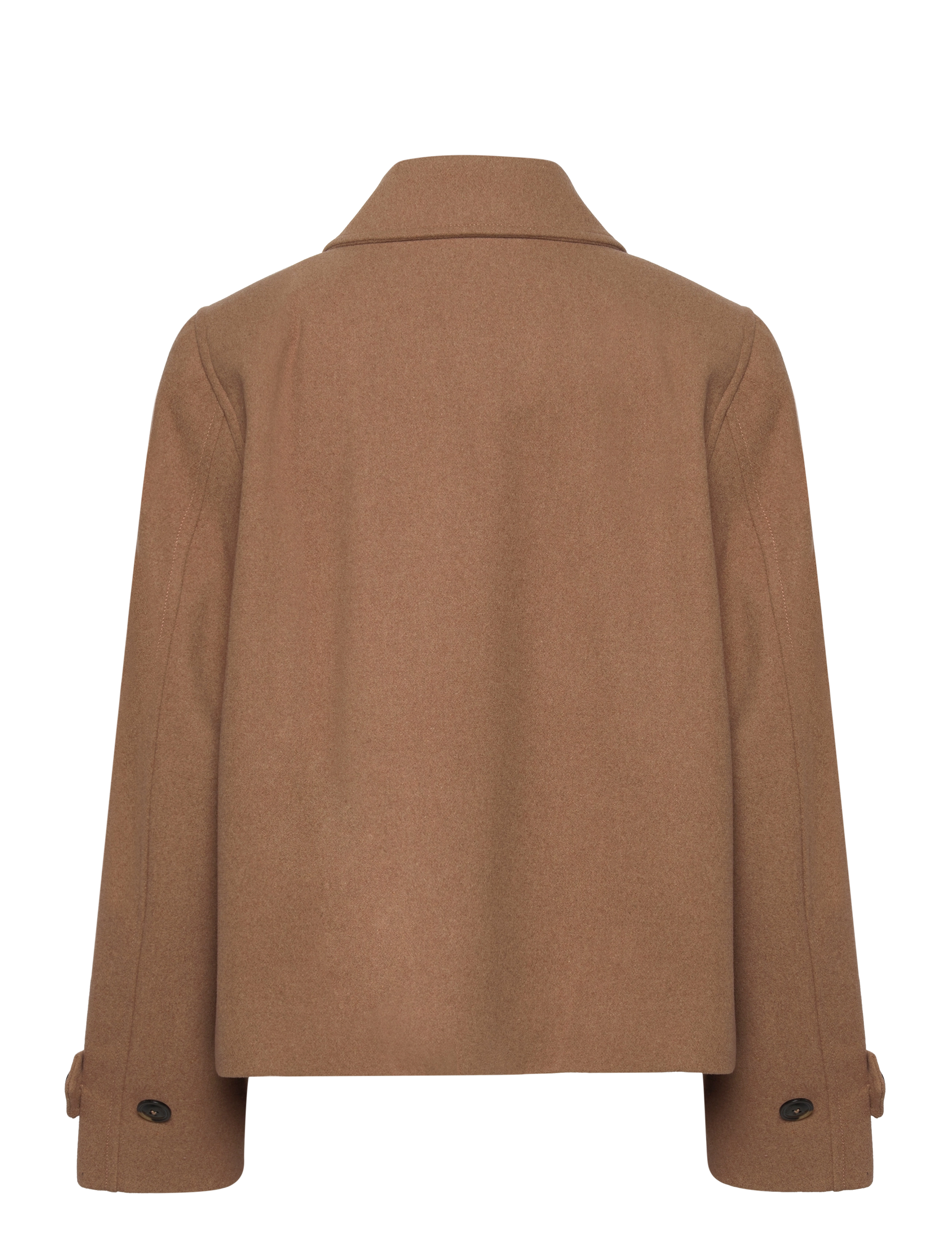 Part Two - LillianPW OTW - winterjacken - dark camel melange - 4