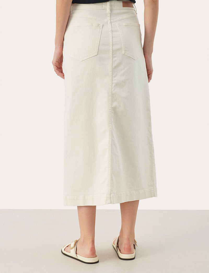 Part Two - Caliah SK - denimnederdele - eggnog - 4