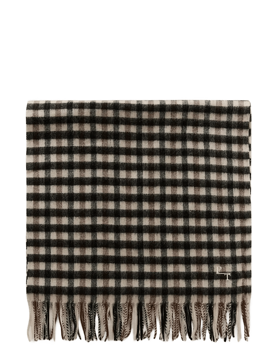 Part Two - KithaPW SC - halstørklæder - brown check - 2