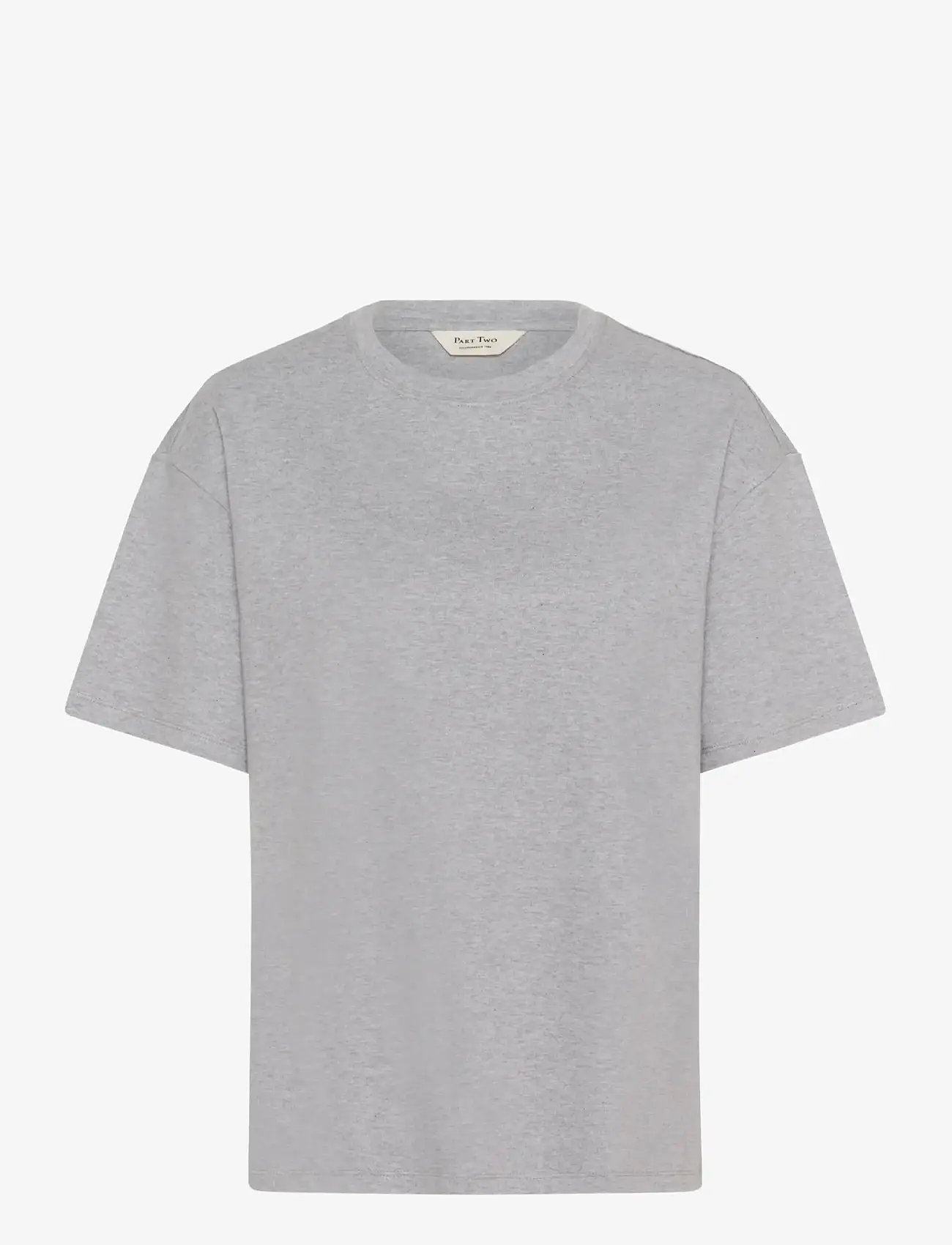 Part Two - JaminaPW TS - t-shirts - medium grey melange - 1