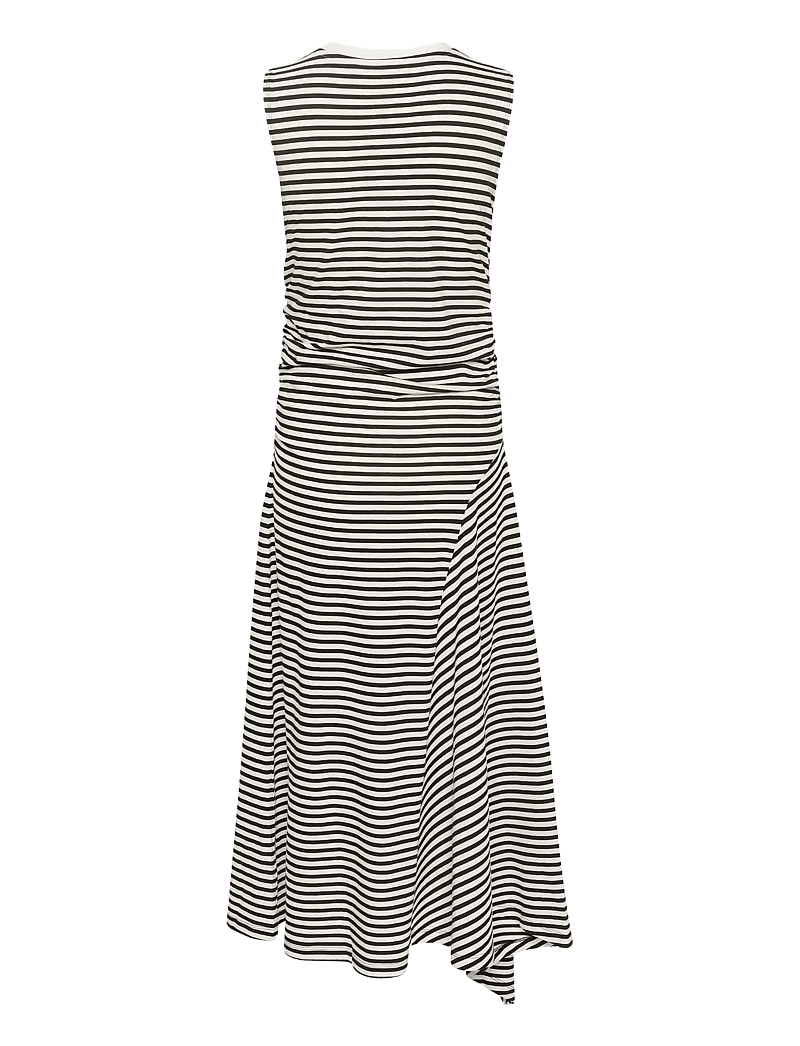 Part Two - JeanniePW DR - midikleider - black stripe - 2