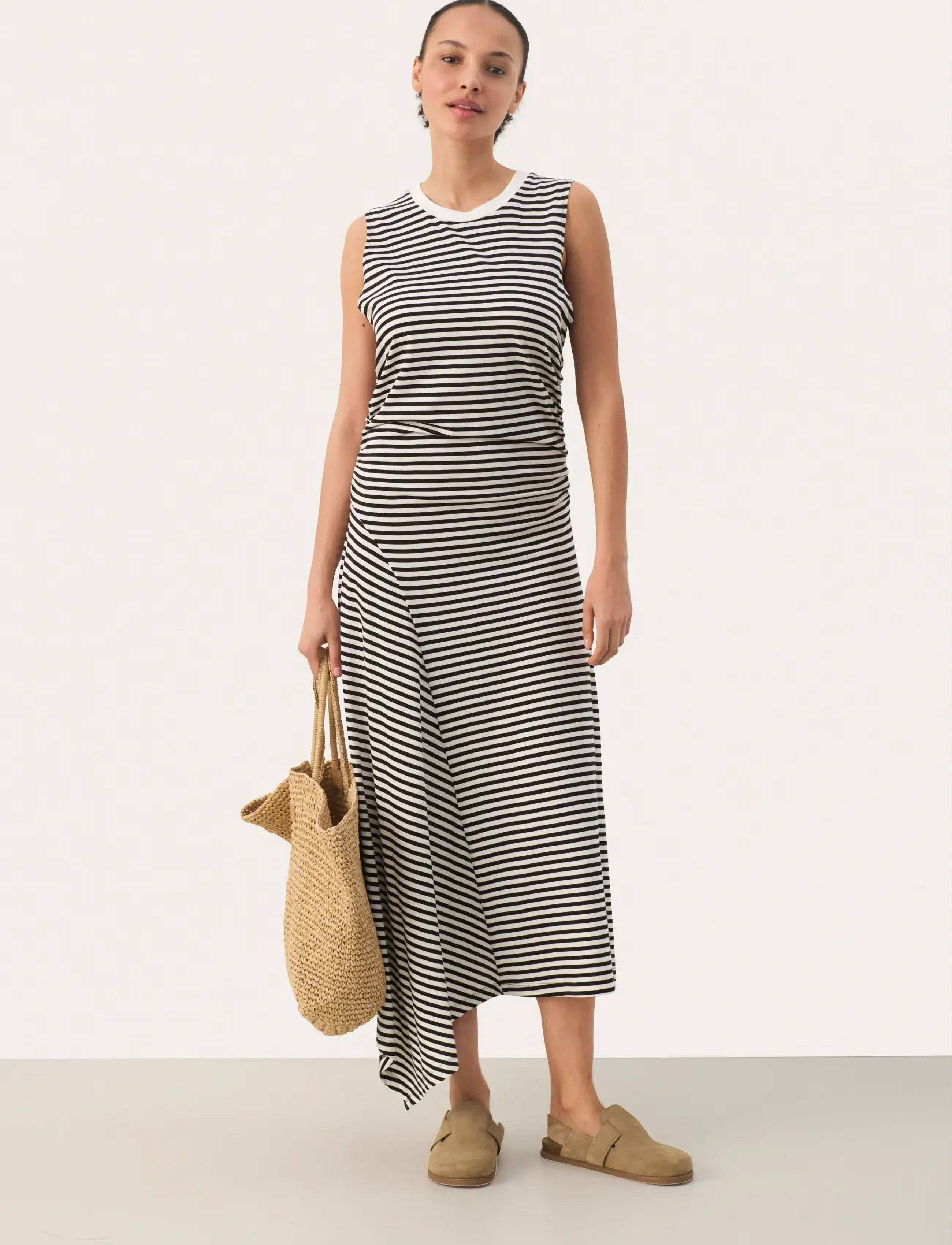 Part Two - JeanniePW DR - midikleidid - black stripe - 4