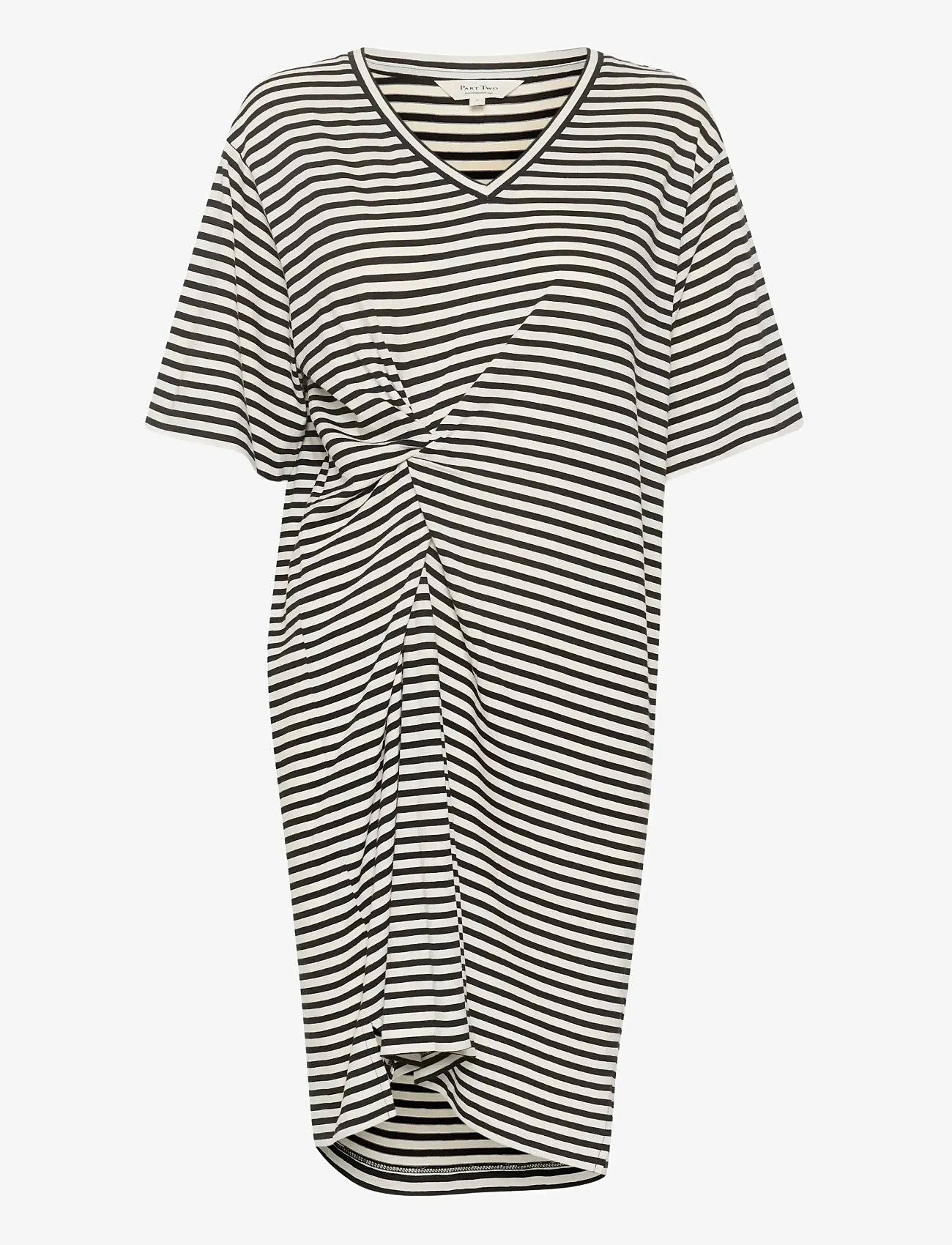 Part Two - JenellePW DR - t-shirt-kleider - black stripe - 0