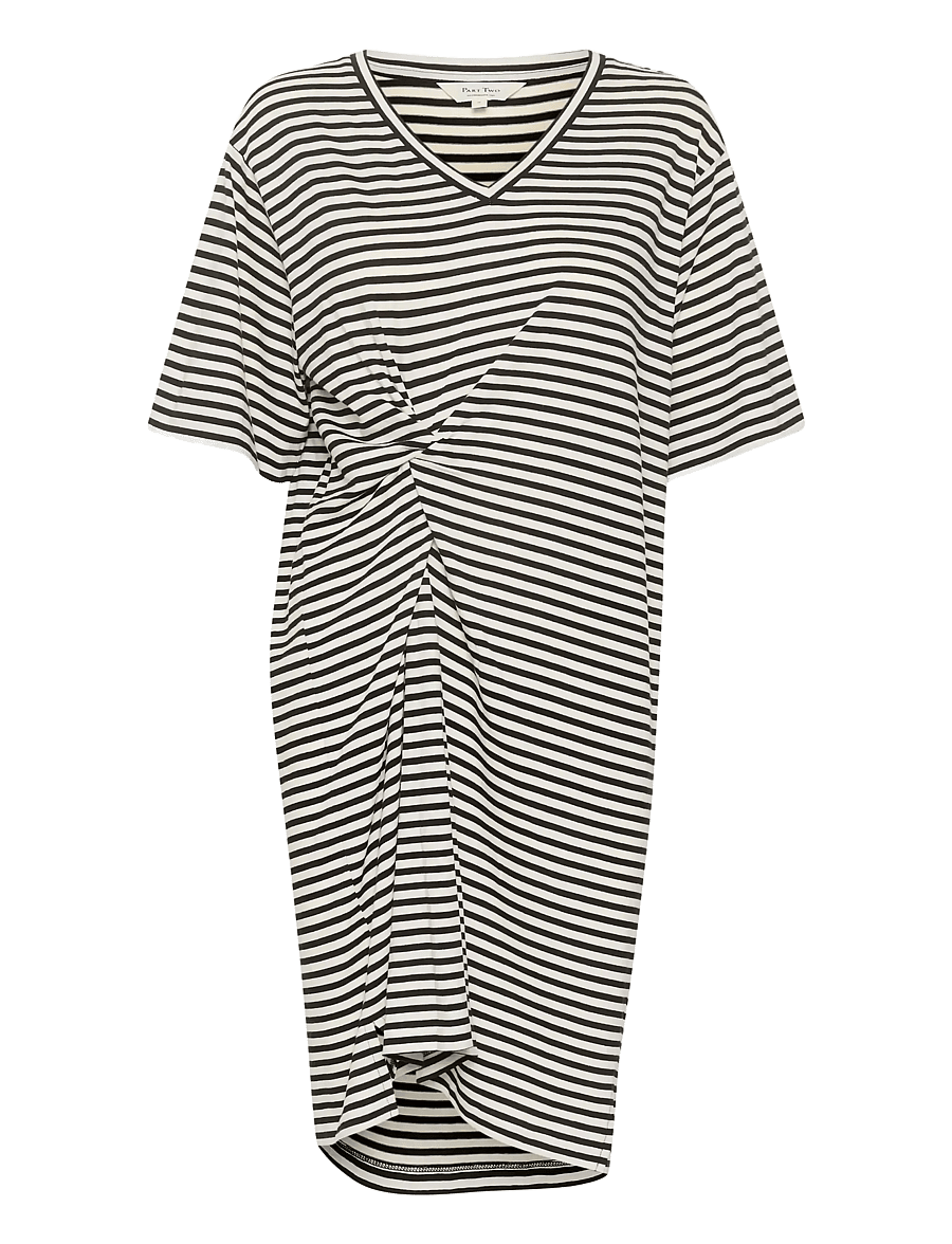 Part Two - JenellePW DR - t-särkkleidid - black stripe - 1