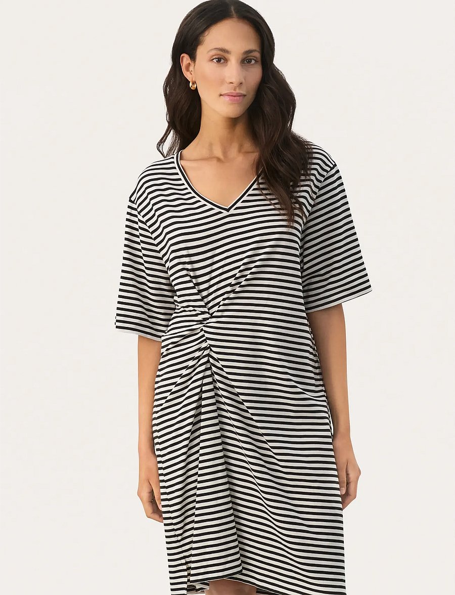 Part Two - JenellePW DR - t-särkkleidid - black stripe - 0
