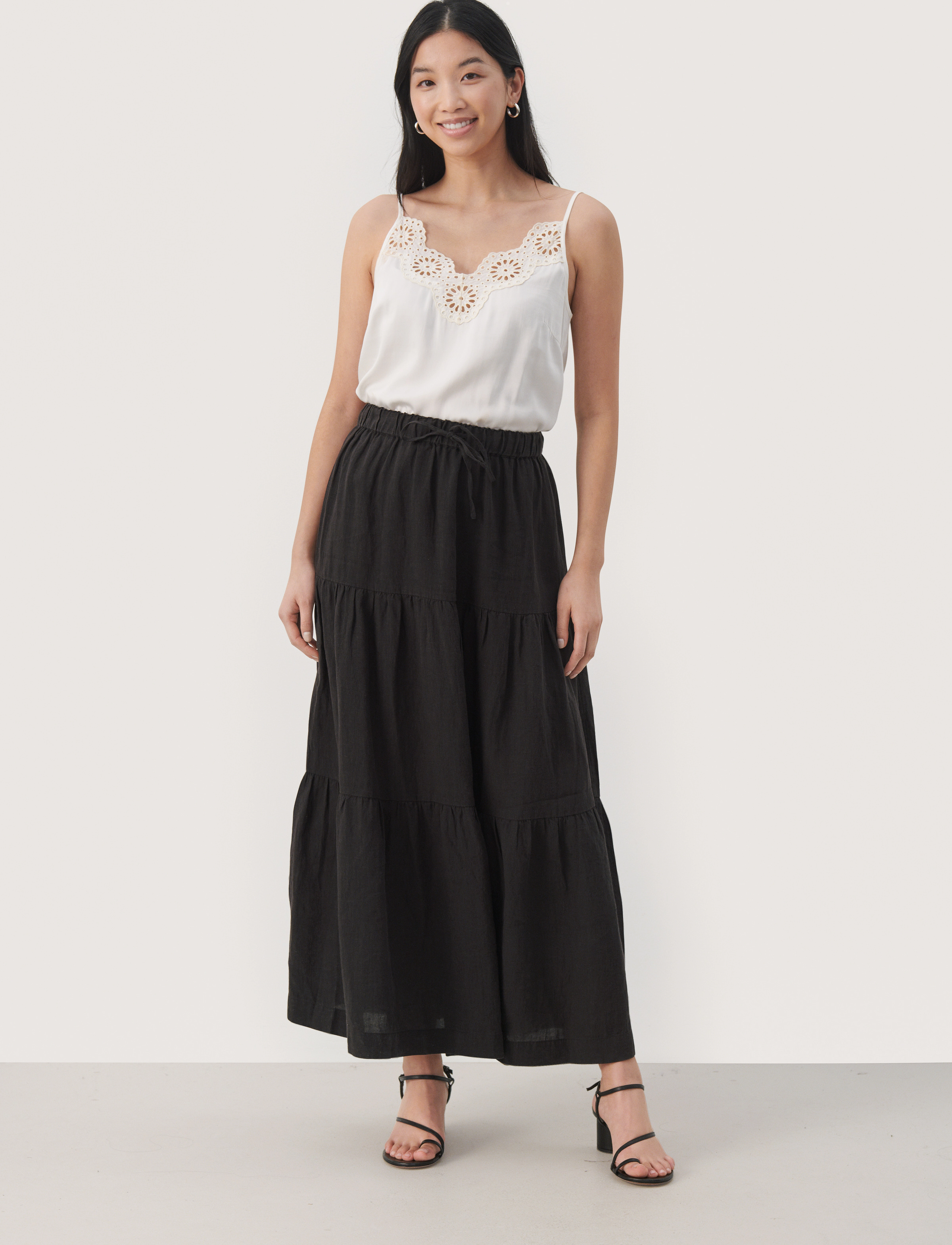 Part Two - GetiaPW SK - maxi röcke - black - 3