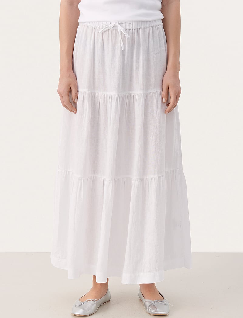 Part Two - GetiaPW SK - maxi nederdele - bright white - 0