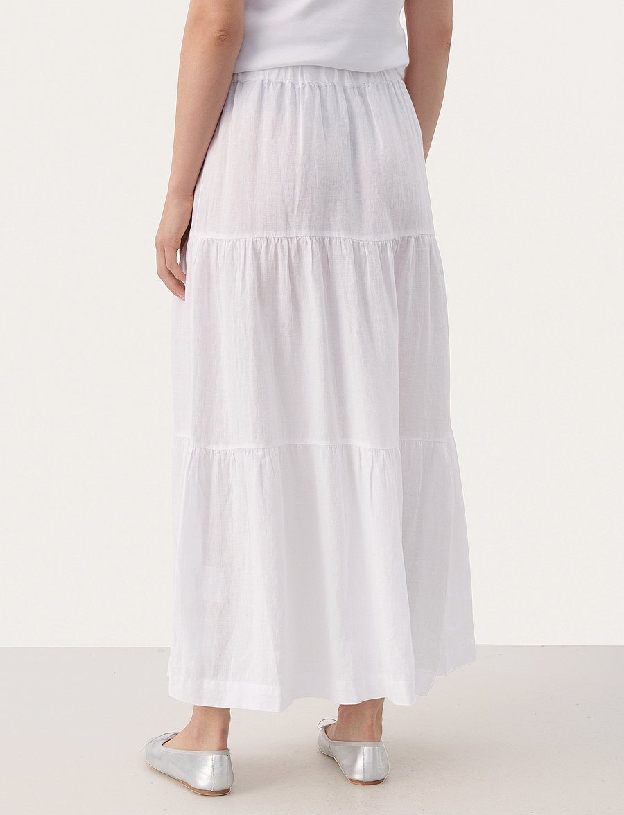 Part Two - GetiaPW SK - maxi röcke - bright white - 4