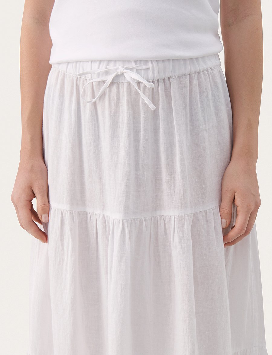 Part Two - GetiaPW SK - maxi röcke - bright white - 5